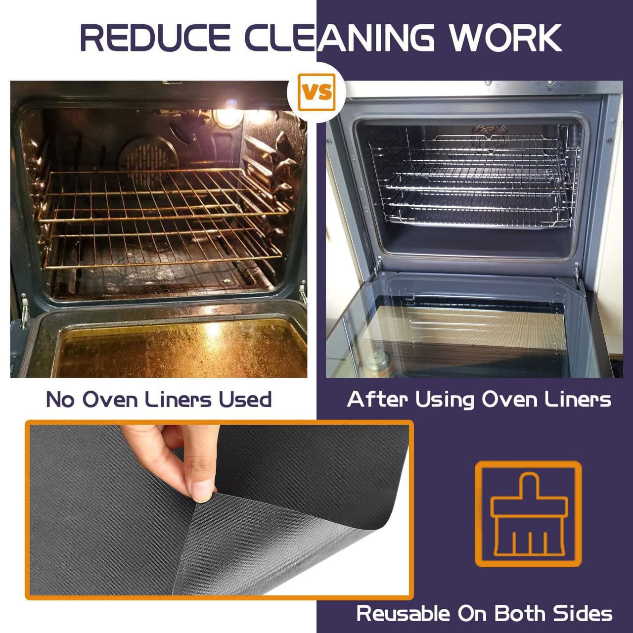 Teflon Non-Stick Oven Mat