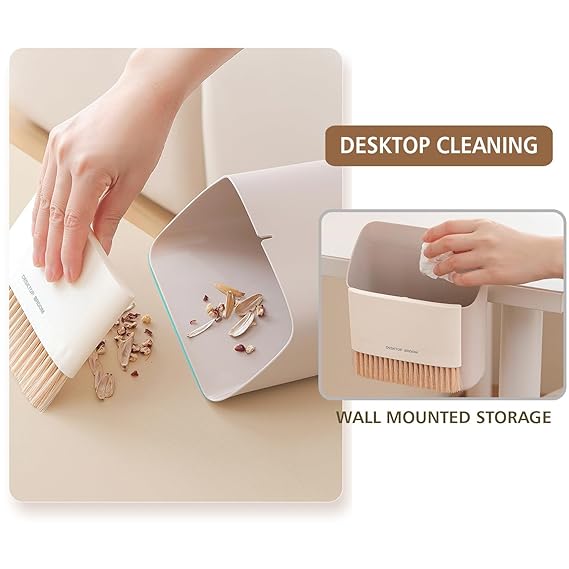 Compact Desktop Broom & Dustpan Set – Ideal for Corporate Workspaces